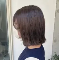 🎪髪の毛も綺麗にしたいな🎪🟦カラー🟦ワンカラー➕ribbonトリートメント‼️