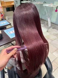 【今だけ！髪質に悩んでる方！最強メニュー】傷まないストレート！？髪質改善ケラブロトリートメント”🌿＋カット＋ケアカラー