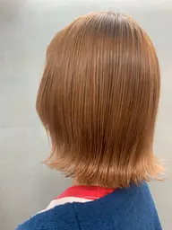 ダブルカラー➕トリートメント　　ブリーチより優しめのカラーを使って明るくする方法です