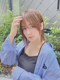 【平日限定】TOKIO熱インカラミ縮毛矯正&艶カラー☆カット付16400☆