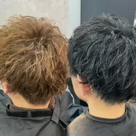 【Basicコース】メンズカット＋ツイストパーマ＋メッシュ🌟