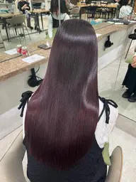 天使の艶カラー✨️(髪質改善カラー)