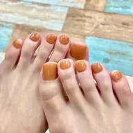 オフなし!フットワンカラー、ラメ