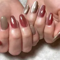 【パラジェル使用】Hand▷新規様、平日、ミニモ限定価格マグネット10本コース(オフ無料)￥6250⚠️アート料金別途