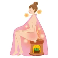 (女性)《夏バテ・冷え・肌荒れ…夏の不調に座るだけケア》温活よもぎ蒸し(30分) ¥3000