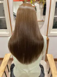 【美髪ストレート】髪質改善縮毛矯正＋ナノバブル＆Aujua3step超音波アイロントリートメント💎