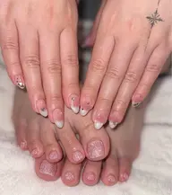 ハンド&フットコース(オフなし)💅マグネット/フラッシュ/グリッター/ラメ/ミラー/ワンカラー