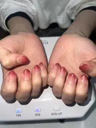 🎀ིྀハンドジェルネイル グラデーション クリアベース(オフなし)