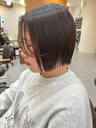 🩷切りっぱなしボブカット+シャンプー🩷