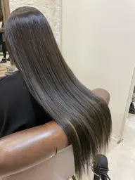 透明感アディクシーカラー+デザインカット+3STEPトリートメント