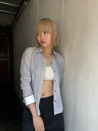 ブリーチカラー+アミノリペアトリートメント👩🏼🦱✨