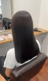 艶レベル⭐︎⭐︎⭐︎⭐︎⭐︎⭐︎⭐︎granlusso式髪質改善グロスケア＋SUPERSHINEカラー