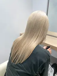 🩶カット& Wカラー（ケアブリーチ➕ケアカラー） 🩶ロングヘアver