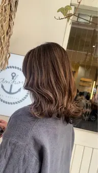 【大人可愛いデザインカラー❤️🔥】✨ブリーチ込みハイライト✨