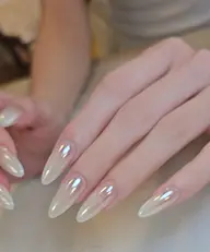 【自爪】光沢感が手元を華やかに★ミラーネイルrオーロラネイル 6980円