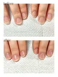 Hand Care𓂃꙳⋆ ハンドケア(甘皮処理、形の整え、爪磨きによるツヤ出し)