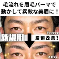 《新規限定🙋♀️》【眉癖を改善して美眉に!今やりたい眉毛パーマNo.1 HOLLYWOOD BROW LIFT⭐️