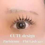 LEDパリエク【パリジェンヌ×フラットラッシュ100本】