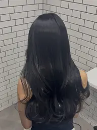 髪質改善ケアカラー＋超音波TOKIOトリートメント✨