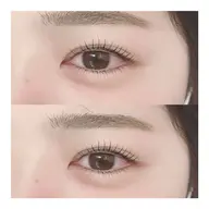 上下パリジェンヌラッシュリフト👀✨