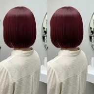 【色持ち重視🍷】暖色カラー＋髪質改善トリートメント 💎