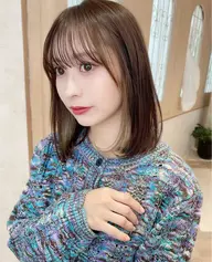 🪽平日限定🪽　💖似合わせミディアムカット💖内部補修トリートメント💫