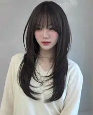 🉐 【先着3名限定】❤️韓国式似合わせカット（レイヤー,ハッシュカットなど）＋髪質改善美髪縮毛矯正