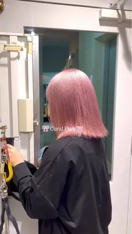 🎀毛先カット+ワンカラー+保湿トリートメント