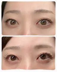 【&Healthy】アンドヘルシー　フラットラッシュ100本＋まつ毛パーマ