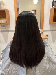 カット+コスメ縮毛矯正+カラー+5STEPトリートメント ¥17900