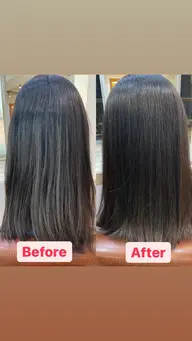 平日限定クーポン❤️カット💇‍♀️＋サラツヤ縮毛矯正✨＋2stepトリートメント❣️