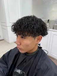 【メンズ限定】🍃カット+パーマ+トリートメント🍃本日終日ご予約可能になります🙇‍♂️