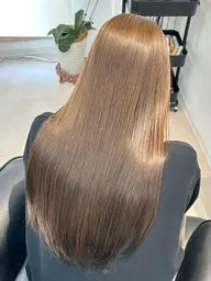 🎀モデル【撮影OKの方のみ❣️】🎀似合わせカット×0.5ブリーチWカラー