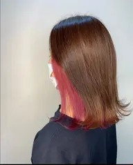 🌟インナーカラー【ブリーチ、オンカラー込み✨️】