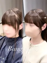 【⚠️条件有り⚠️】小顔で盛れる顔周りカット🪄🎀