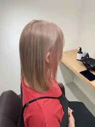 ✨ケアブリーチ📢追いブリーチ込みです。.髪質改善エドルカラー.Aujuaトリートメント付き🍀