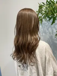 【透明感カラーに大変身】カット＋カラー＋ケアブリーチ（全体ブリーチ）＋3Stepトリートメント/21900→16900円