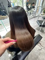 【minimo限定✨🆕】ツヤ感縮毛矯正＋似合わせカット🏳️🫧