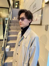 【新規メンズ限定🙆‍♂️】カット＋コラーゲンパーマ¥9,000💫