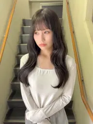 カット＋カラー＋トリートメント モデル料金でのご案内です。※✂️3センチ以上カット