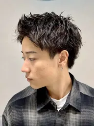 【🫧新規男性限定🫧】メンズカットのみ（マッシュ／ウルフ／スパイキー/センターパート/就活）