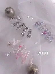 💗Allやり放題メニュー💗デザイン•パーツつけ放題⭐️長さだし10本まで全て込み【オフなし】【ご新規様、ミニモ学割】