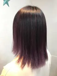 【土.日.祝+1000円】カット+縮毛矯正+トリートメント