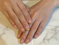 【オフあり】フレンチネイル(ラメライン選択可)