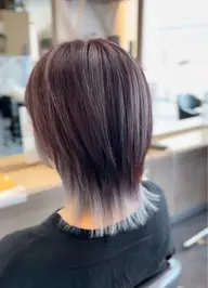 【韓国風/透明感】カット+ブリーチ+カラーで柔らかヘアに_¥7700