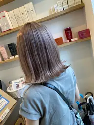 透明感シアーカラー前髪カットサービス💸