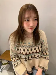 ブリーチなしダブルカラー