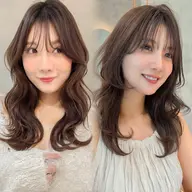 【4月限定⭐️当日◎】カット無料‼️＋艶カラー🫧＋高保湿トリートメント✨（ナノスチーム付き）