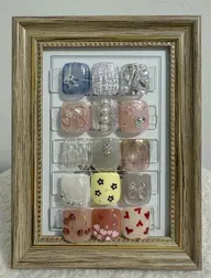 フットネイル💅ワンカラー+アート2本付き(オフ込み)