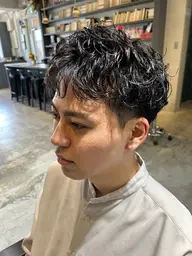 メンズカット＋ベーシックパーマ